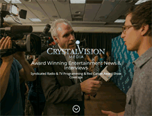 Tablet Screenshot of crystalvisionmedia.com